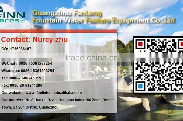 Decorative Indoor or Outdoor Artificial Stainless Steel Water Feature Wall Fountain photo-5