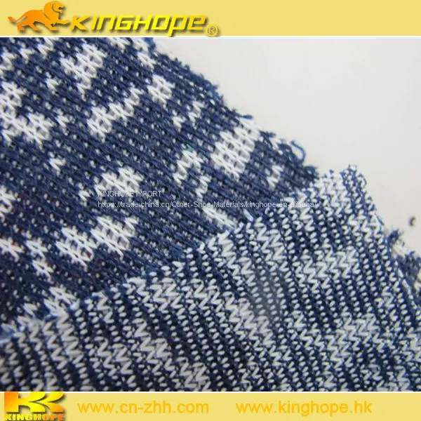 Sports Shoe Upper Material Knitted Raw Material Flyknit Fabric With Flyknit Sport Shoe Upper photo-3
