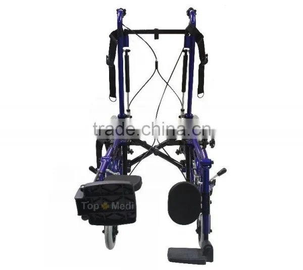 Hot Sale Aluminum Multi-purpose Wheelchair for Handicapped photo-3