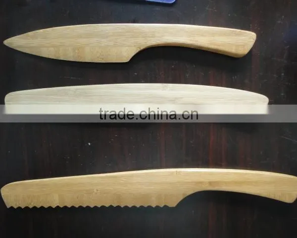 Bamboo Veggie Knife/bamboo furit knife/bread knife