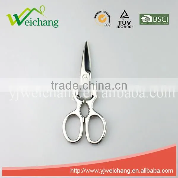 WCJ654 Hot Sale Scissors Stainless Steel Can Opener With Fish Cutting Scissors photo-2