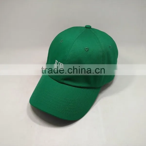 Custom Embroidery Logo Unstructured Dad Cap With Sliding Metal Buckle photo-4
