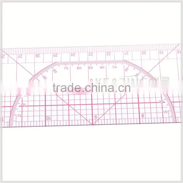 Kearing Pattern Grading Garment Ruler With Protractor Inch / Metric Plastic Rulers#B-95 photo-4