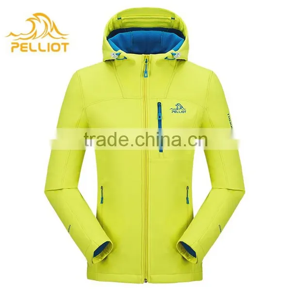 Pure Color Polyester Waterproof Softshell Women's Spring Jacket photo-4