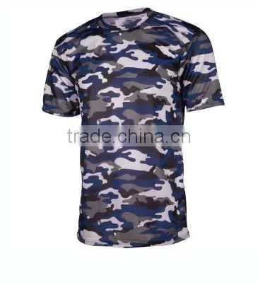 Yarn Dyed Comouflage Tshirt With Quick Dry and Breathable Fabric photo-2