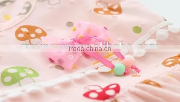 Wholesale Lovely Princess Girl Dress Spring Autumn Latest Bowknot Designs 2016 Baby Dress New photo-4
