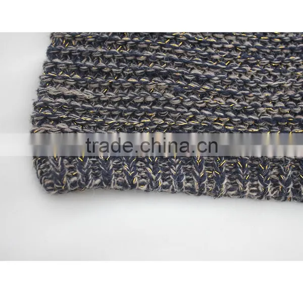 Myfur Multi-Color New Striped Pattern Wool Acrylic Knitting Hat With Real Raccoon Fur Pom Poms photo-4