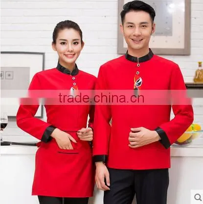 Custom Luxury Men Hotel Receptionist Uniform Designs Hotel Uniform Wholesale photo-2