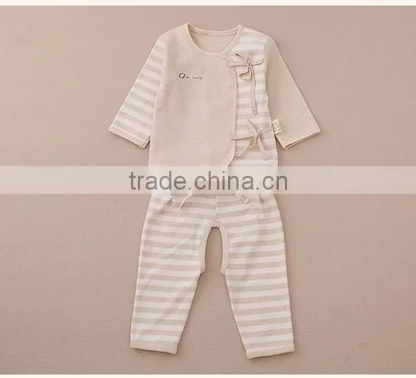 9 in 1 Set 100% Organic Cotton Baby Infant Clothing Set OEM Wholesale Newborn Baby Shower Gift photo-3