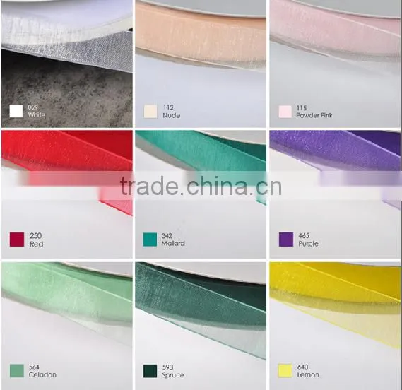 Hi-ana Ribbon 99 Most Popular Silk Wired Sheer Organza Ribbon for Parties Decoration photo-2