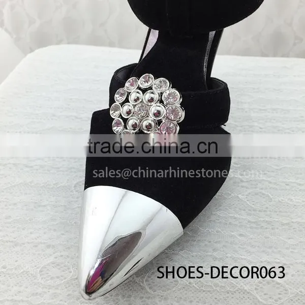 Cheap Rhinestone Shoe Clips Heel Shoe Clip photo-3
