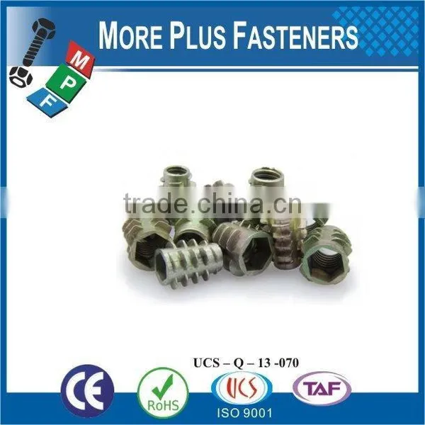 Made in Taiwan High Quality Zinc Alloy Wood Insert Nut photo-5