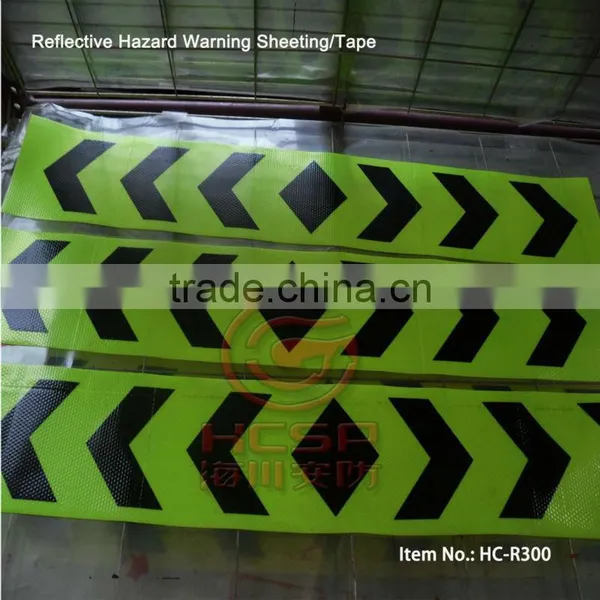 Reflective Sheet Reflective Sheeting Reflective PVC Hazard Warning Sheeting/Tape photo-2