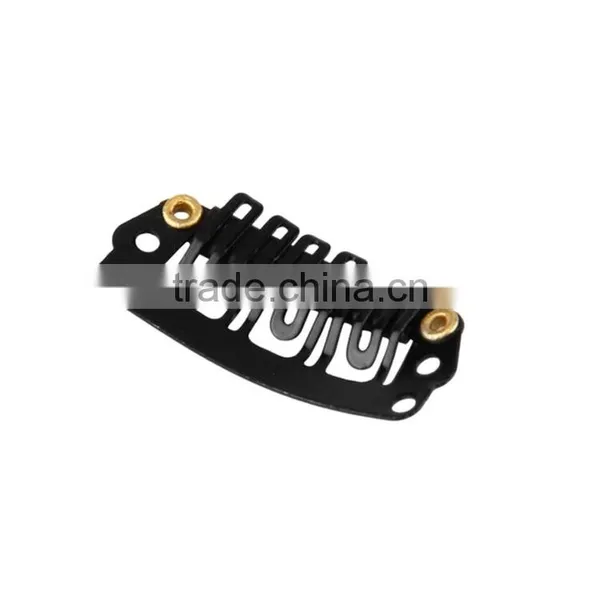 2.3Cm Straight Teeth Stainless Steel Hair Clip For Wig, Metal Hair Extension Clip photo-3