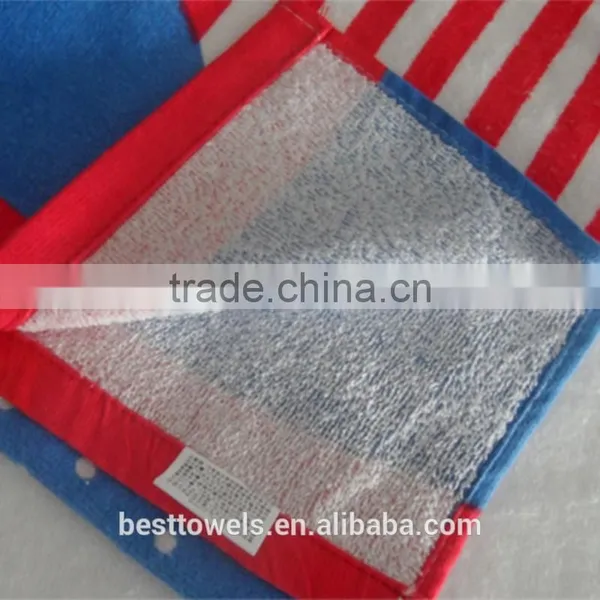 China Wholesale Cheap Printed Velour Kid Beach Towel photo-4