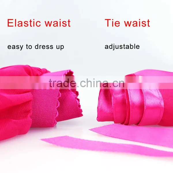 8 Colors Chiffon Pettiskirt Girls Transparent Chiffon Ballet Skirt Lyrical Ballet Skirts photo-2
