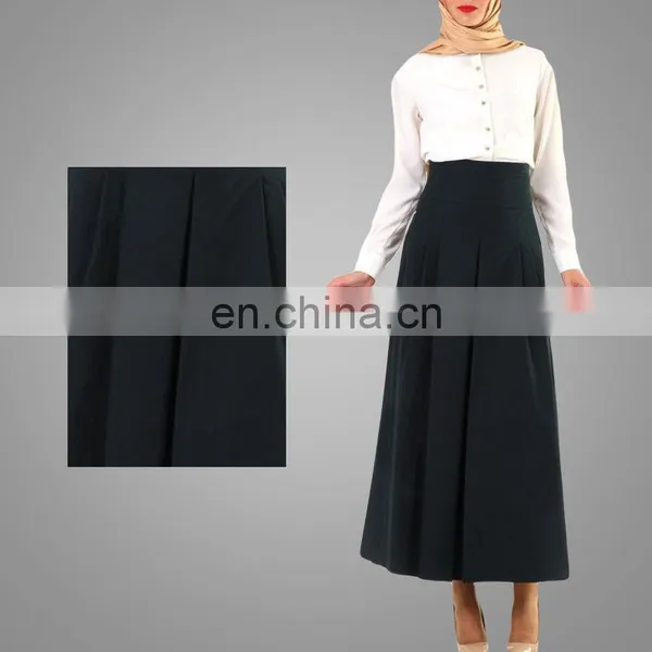 OEM Service China Factory Custom Made Wholesale Muslim Abaya Solid Long Skirt photo-5