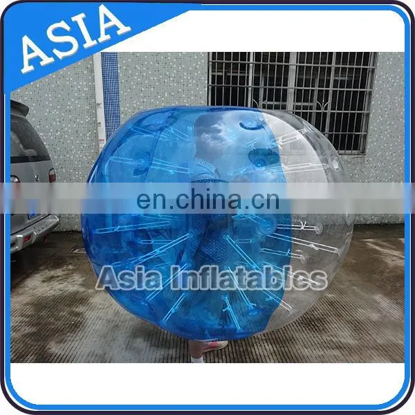 Half Color Giant Inflatable Human Size Bubble Ball TOP Quality Bumper Knocker Ball for Adult photo-2