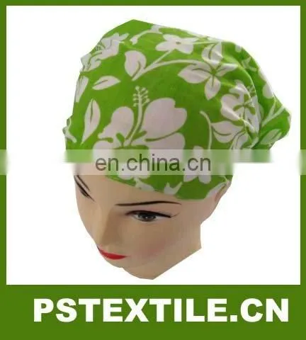 Flower design plain cotton hairbands women headband skating headbands