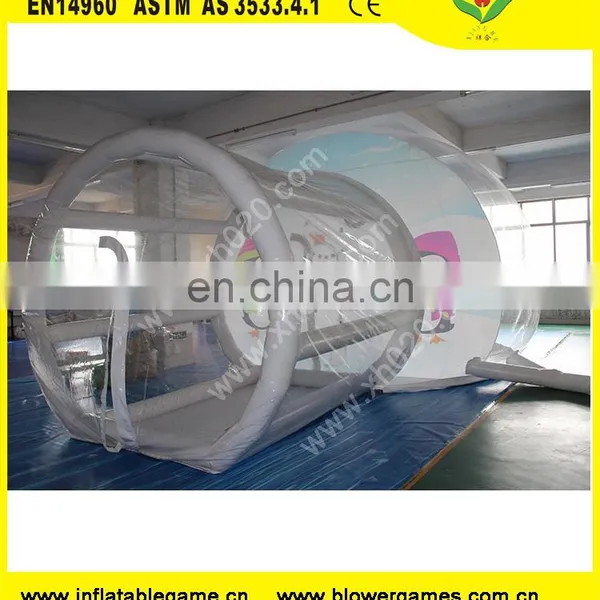 Custom Christmas Decorations Giant Inflatable Human Size Snow Globe With the Frame photo-2