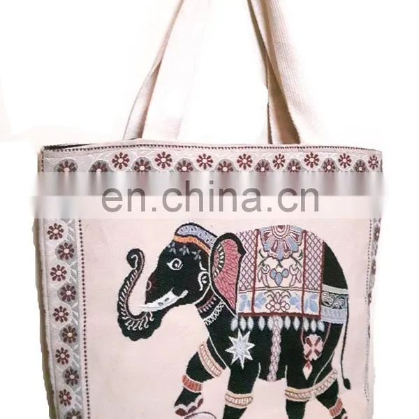 Cotton Canvas Fabric Backpack and Tote Bag photo-5