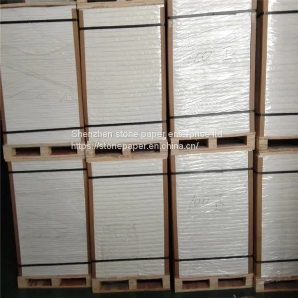 Waterproof Stone Paper Suitable for Printing and Packaging photo-5