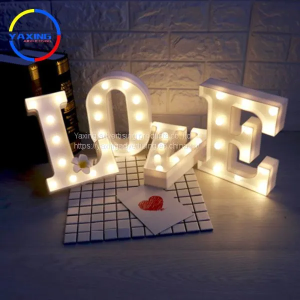 Advertising Acrylic Outdoor Light Box Signs Marquee Letters Christmas Wedding Valentine's Day Decoration photo-5