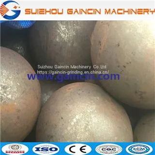 Hammer Forged Grinding Media, Large Ball Mill Used Grinding Media Steel Balls for Ore Grinding, Forged Ball photo-5