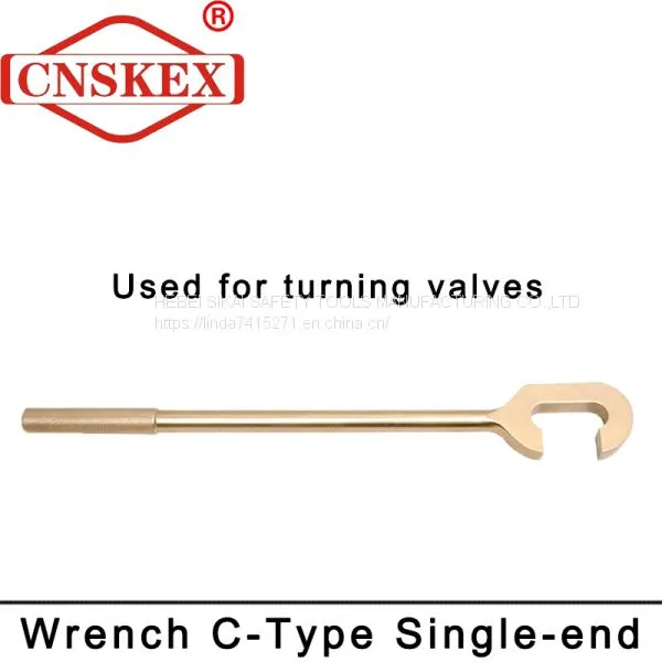 Non Sparking Wrench C-Type Single-end Tools photo-2