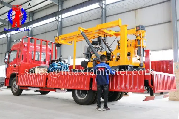XYC-3 Vehicle-mounted Hydraulic Water Well Drilling Rig/tractor Mounted Drill Rig photo-2