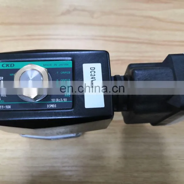 CKD 2 Way Stainless Steel Water Solenoid Valve APK Series APK11-10A DC24V photo-4