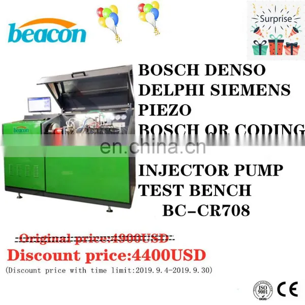 Beacon BC-CR708 Auto Electrical Test 6 Pcs Injectors Diesel Common Rail Injection Pump Test Bench photo-4