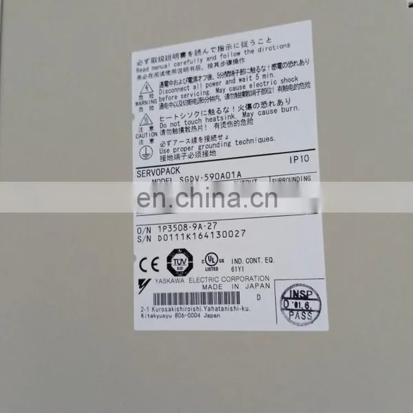 Yaskawa Servo Motors Drive Amplifier Board 11KW SGDV-950A01A For Sewing Machine photo-2