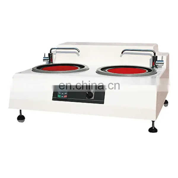 MP-2B Dual Disc Metallographic Specimen Jewelry Fiberglass Grinding And Polishing Machine photo-3