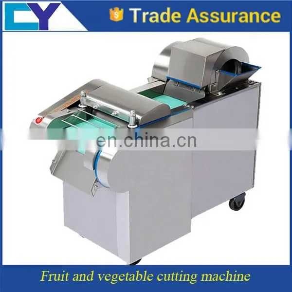 Stainless Steel Good Use Industrial Fruit Okra Lotus Cutter Chopper Slicer Vegetable Cutting Machine photo-3