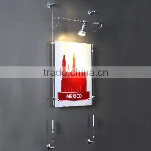 Cable Display System for Advertising Shop Window Display photo-2