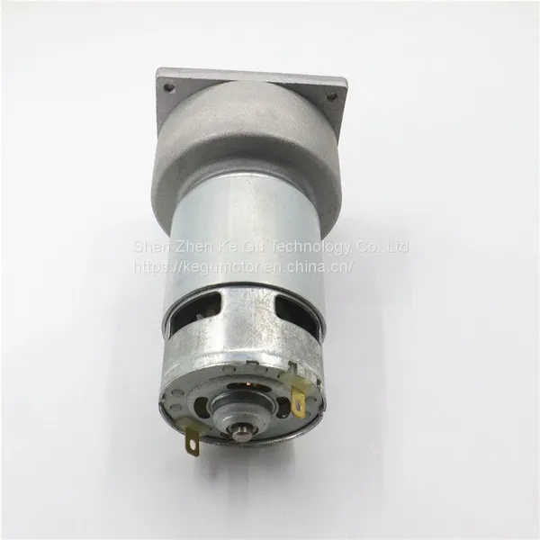 Kegu Motor KG-60B775 60mm High Torque 70kg.cm 5.5rpm dc Planetary Metal Geared Motor for Bank Office Equipment photo-4