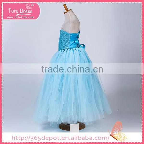 Elegant Halter Top Girls' Dress Waist Girls' Dress photo-3