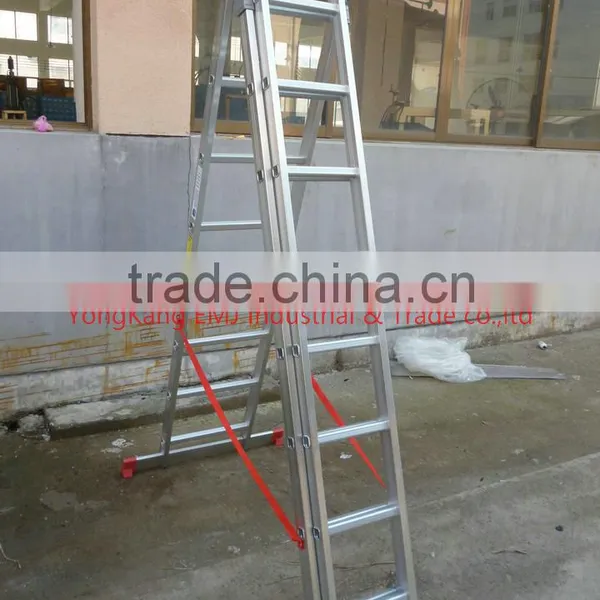 3 Section Extension Ladder 3X6 photo-2