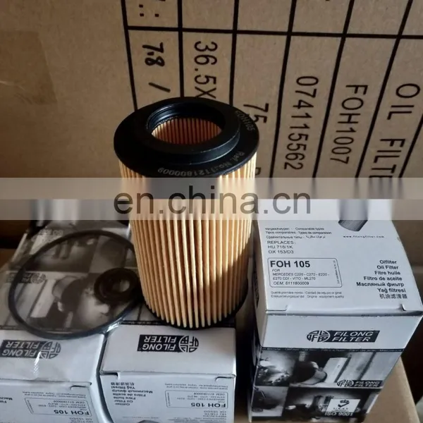 FILONG Manufacturer Hot Selling Oil Filter FOH-105 1121800009 HU718/1K OX153/D3 E11HD57 E11HD99 CH8481 OE640/5 1121840025 photo-3