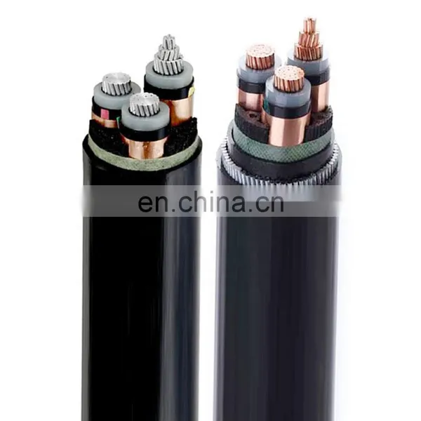 11kv 15kv 3 Core 95mm2 Xlpe Cord 240mm Power Cable 132kv 150 kv High Voltage Underground Cable Price photo-3