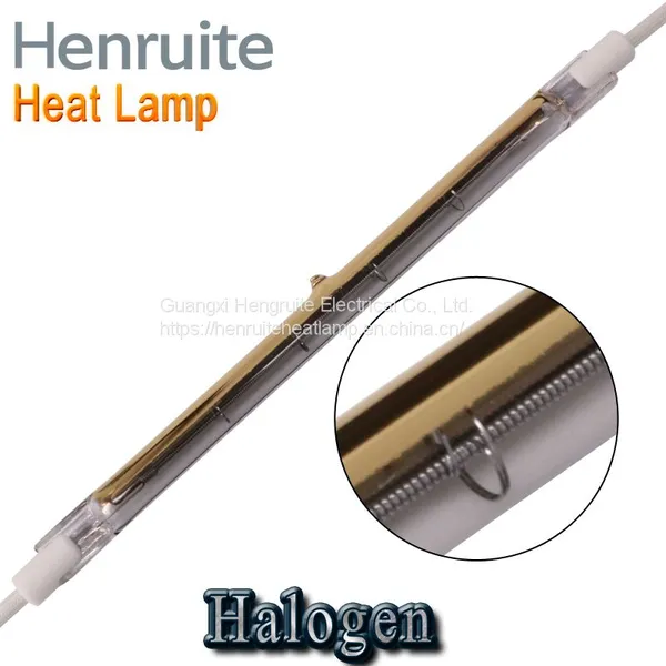 220v 1500w Gold Reflector Single Oven Gold Reflector Single Oven Halogen Infrared Lamp photo-3