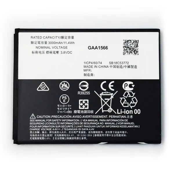 High Quality 3000mAh KC40 Battery For Motorola Moto E6 Plus XT2025-1 XT2025-2 Phone Battery photo-2