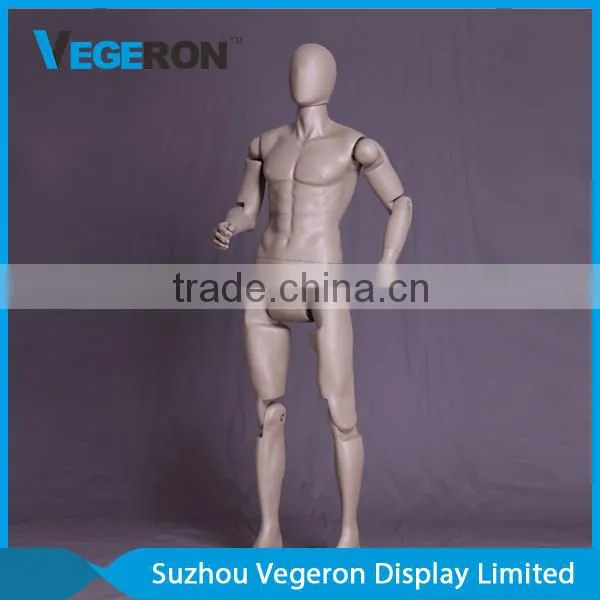 Full Body Fiberglass Flexible Male Mannequin photo-3