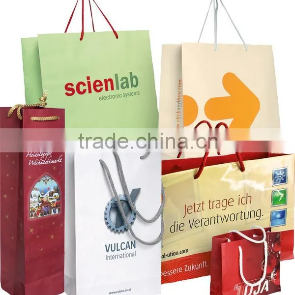 Custom Cheap Clothing Packaging Small Paper Gift Bags With Handles photo-3