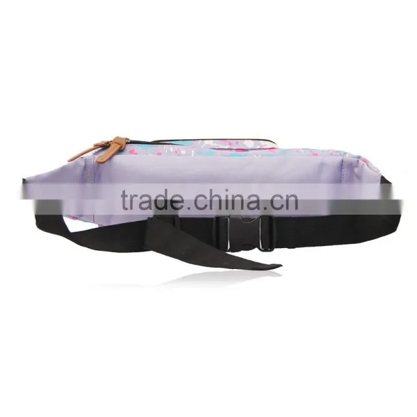 2015 Latest New Fashion Popular Purple Sport Canvas Waist Bag photo-5