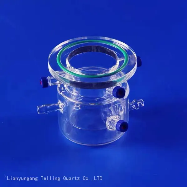 Manufacturers Direct Quartz Photocatalytic Reactor Custom Quartz Instrument photo-5