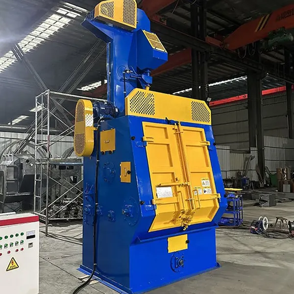 Tumble Belt Shot Blasting Machines Automatic Shot Blaster For Metal Part photo-4