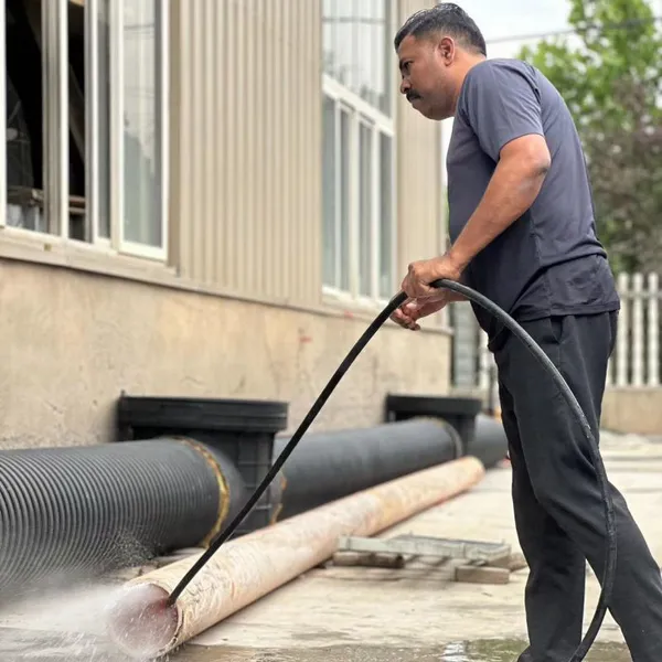 100-600mm Large Pipeline Cleaning Water Jet System New Condition High Pressure Cleaner for Municipal Sewer Cleaning Equipment photo-5