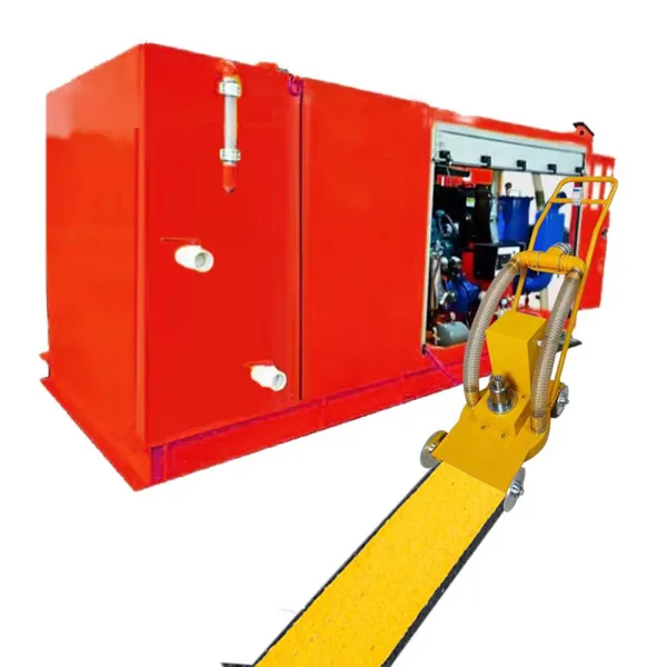 New Road Mark Removal Machine High Pressure Water Jet Cleaning Equipment 1600bar 2500bar photo-3